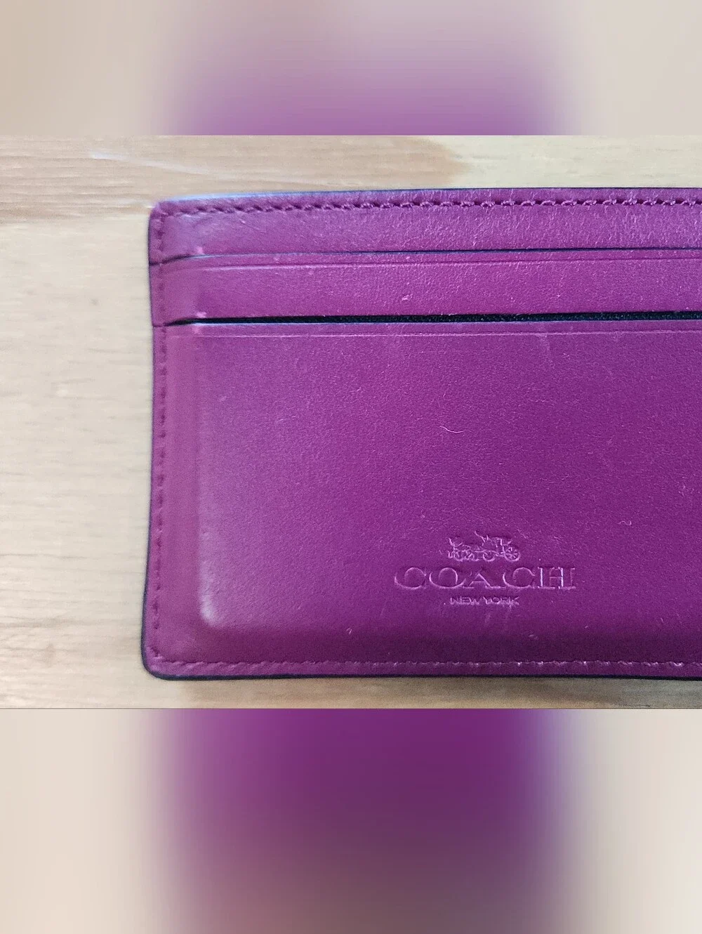 Coach Card Case
